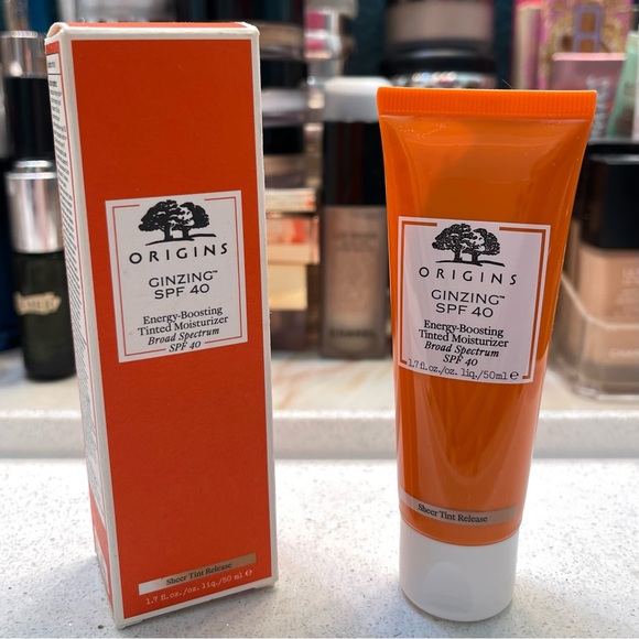 Origins ~ ‘GINZING SPF 40’ Energy-Boosting Tinted Moisturizer ~ Full Size NIB - Picture 2 of 16